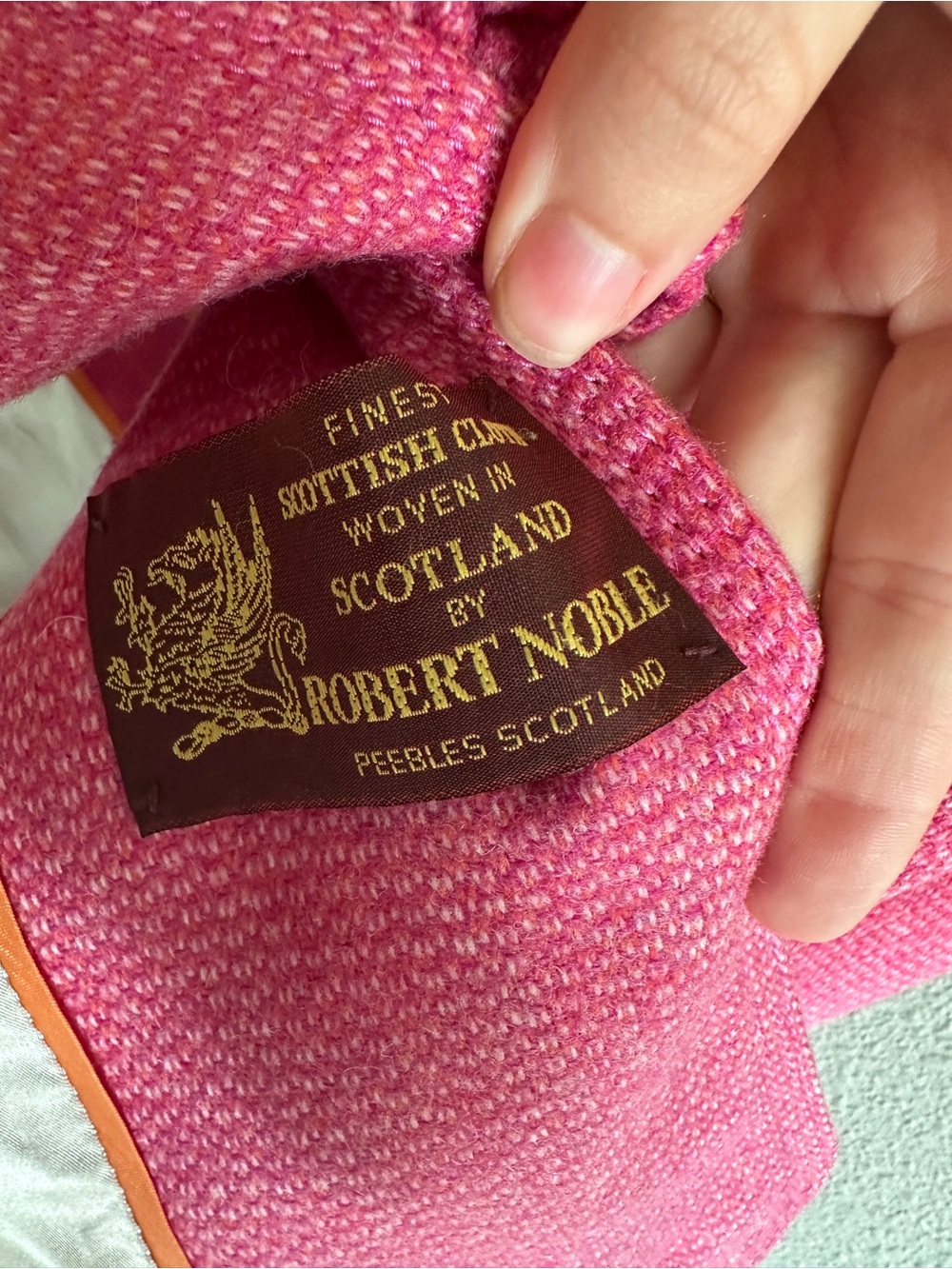 Vintage Y2K J. Crew Pink Wool Ruffle-Trim Blazer 10 - Picture 5 of 12